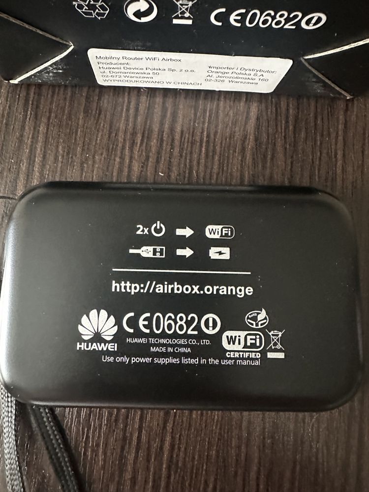 4G WiFi роутер Huawei Orange Airbox