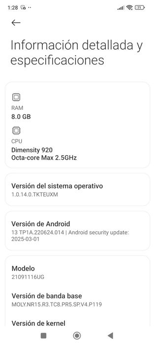 Redmi Note 11pro+ 5G