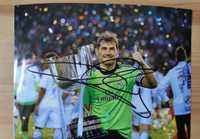 !PRZECENA! - Iker CASILLAS - autograf (foto 15x21) + potwierdzenie uzy