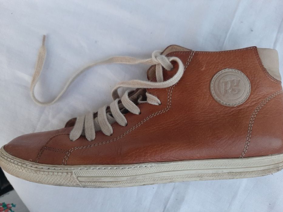 trzewiki za kostkę, brązowe, Paul green