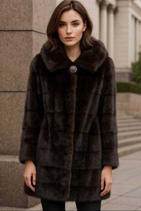 Норкова шуба автоледі