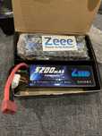 Комплект з 2 шт Zeee 11.1V 5200mAh 3S 80C LiPo (2 шт.) з T-роз’ємом