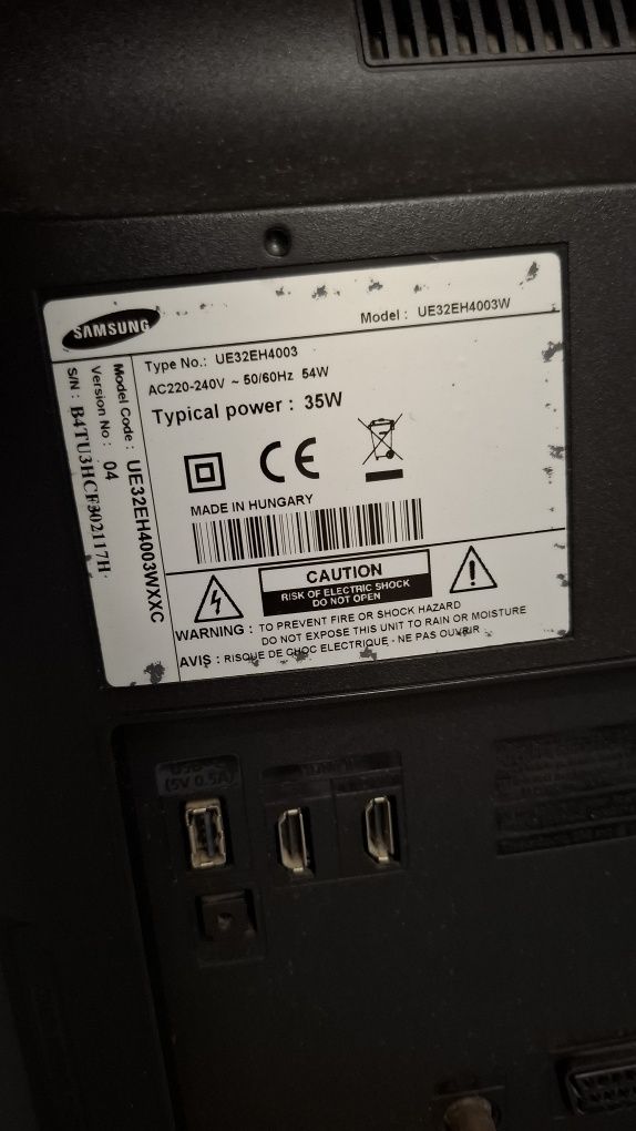 Televisão Samsung 32' UE32EH4003W
