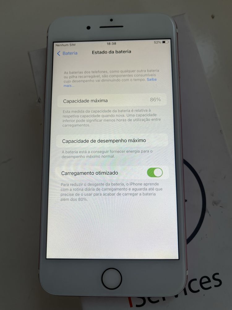Iphone 7 PLUS Livre e desbloqueado 128gb