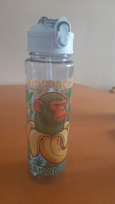 Butelka bidon na wodę Chimpanzin Bananinn 700ml Italian Brainrot