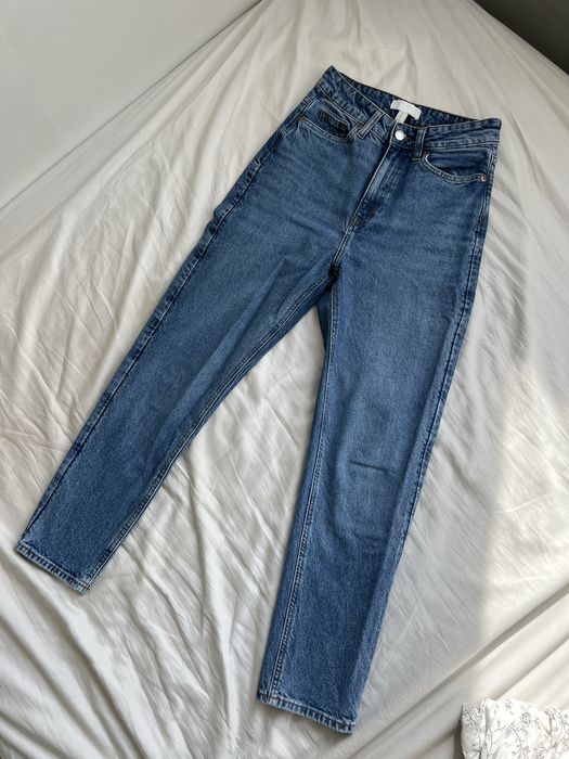 Spodnie mom jeans jeansy dżinsy H&M
