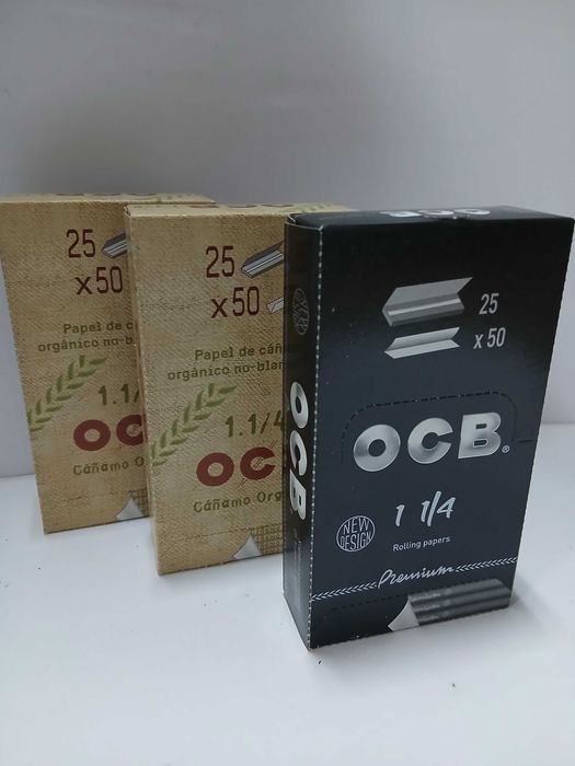 Pack 3 caixas de mortalhas OCB 1.1/4