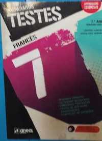 Livro preparação para os testes de Francês 7° ano