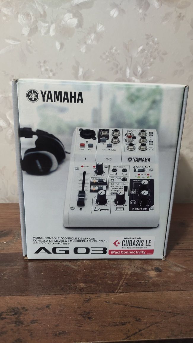 Аудіоінтерфейс Yamaha AG03
