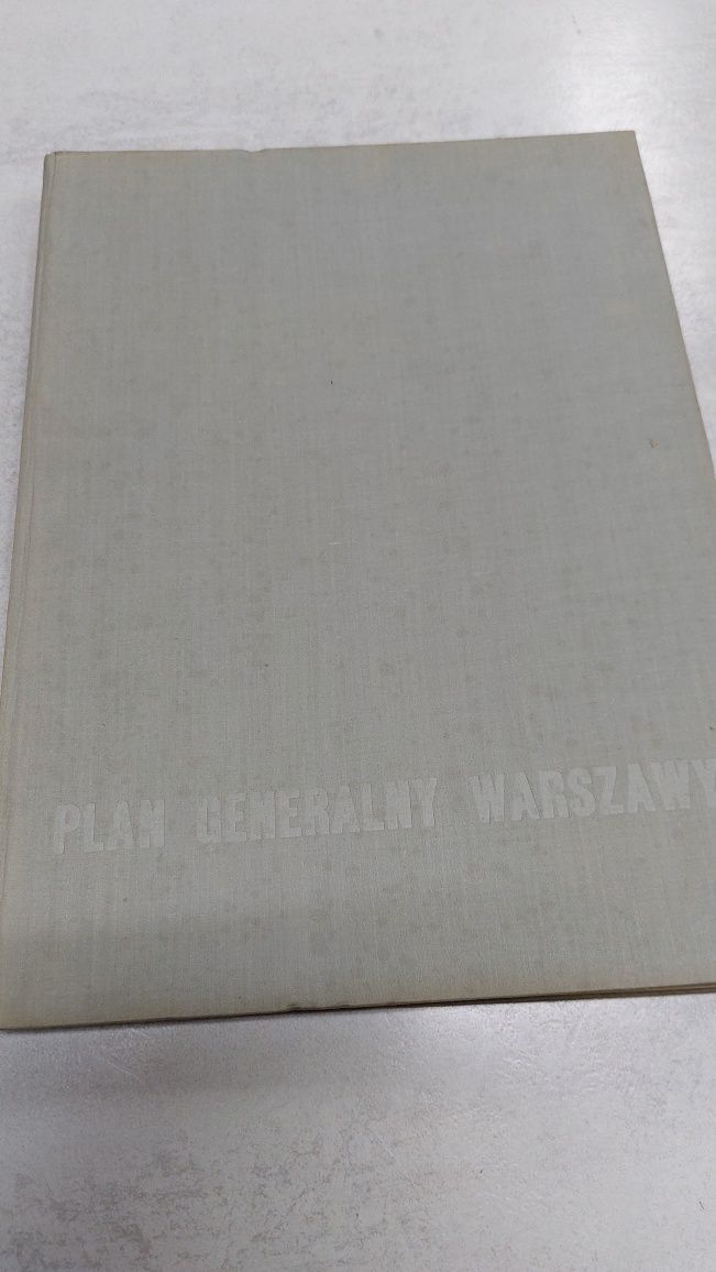 Plan generalny Warszawy. Janusz Zarzycki