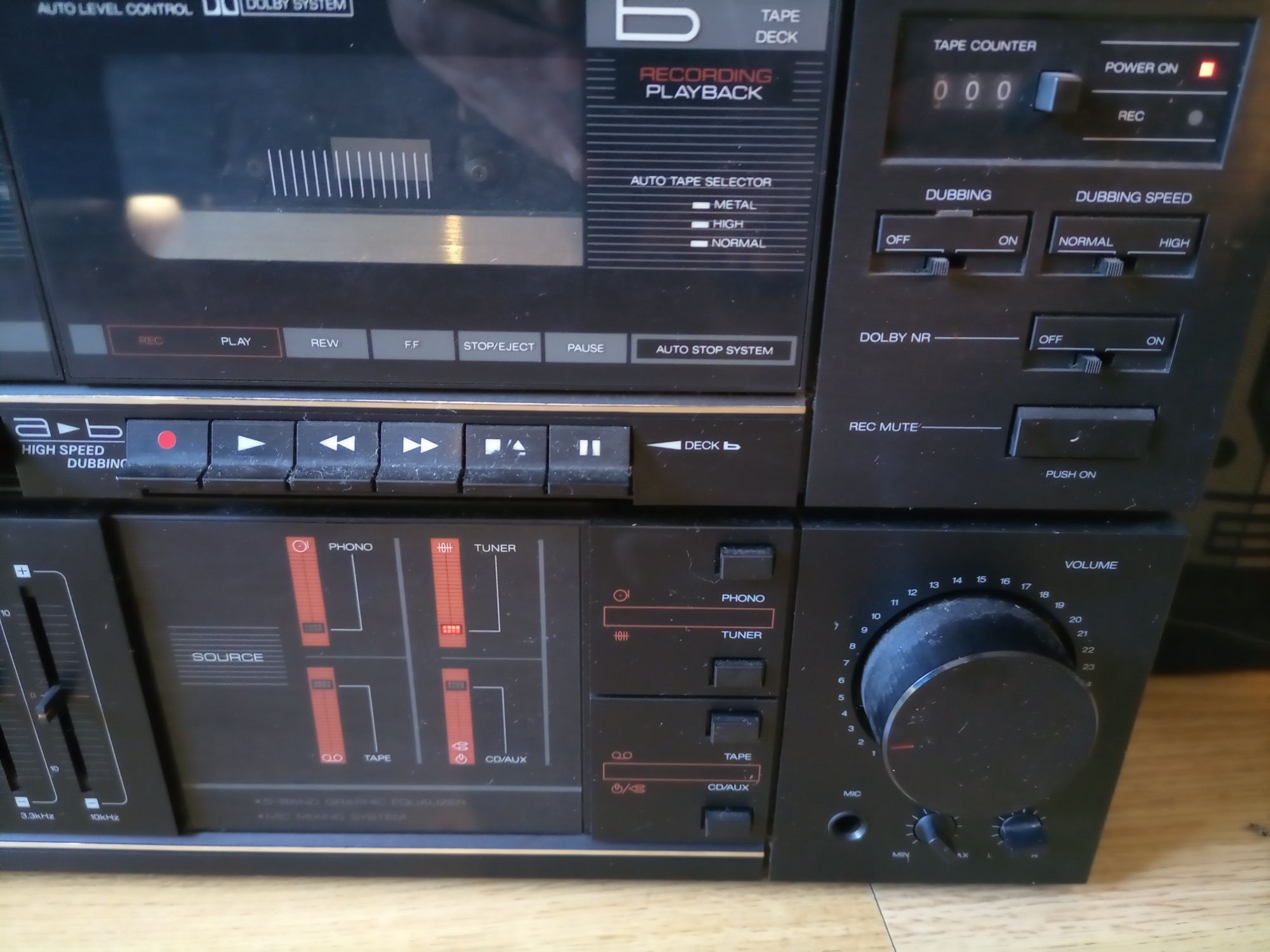 Sansui vintage usado/ Karaoke JVC xl - sv22bk