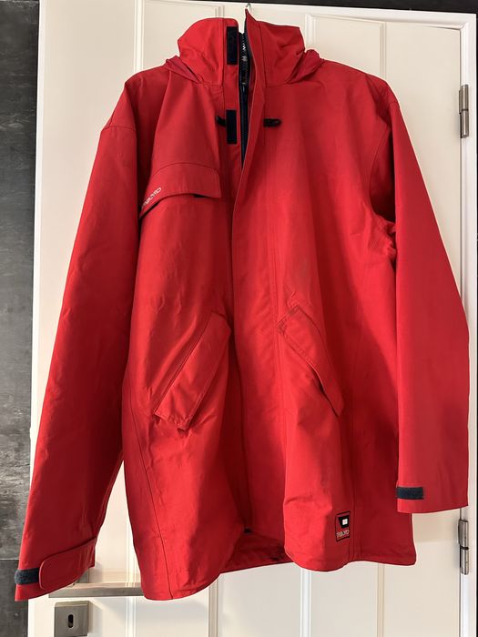 Casaco de chuva tribord impermeavel estado impecavel