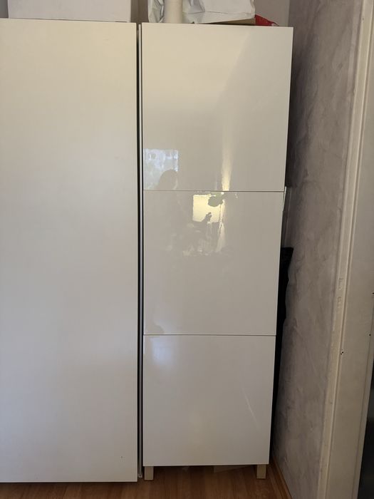 Komoda + 2 witryny Besta Ikea