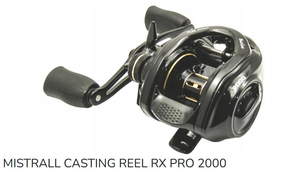 Мультиплікатор Mistral lRX PRO  BaitCast 2000 6+1