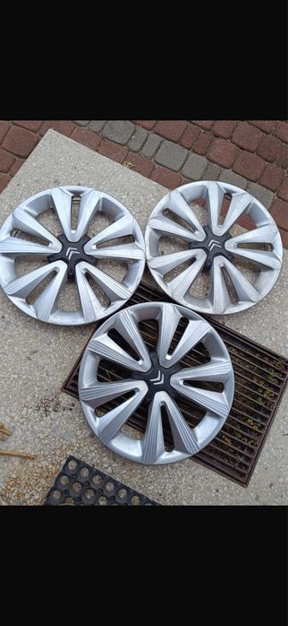 Kołpaki Citroën C3 15” – oryginalne, 3 sztuki