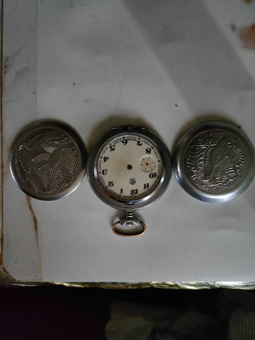 Карманные часы Молния Глухарь СССР