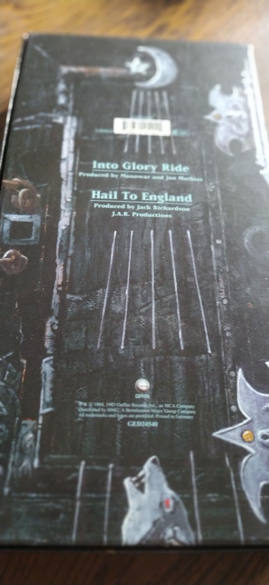 Manowar secrets of steel CD Limited Edition