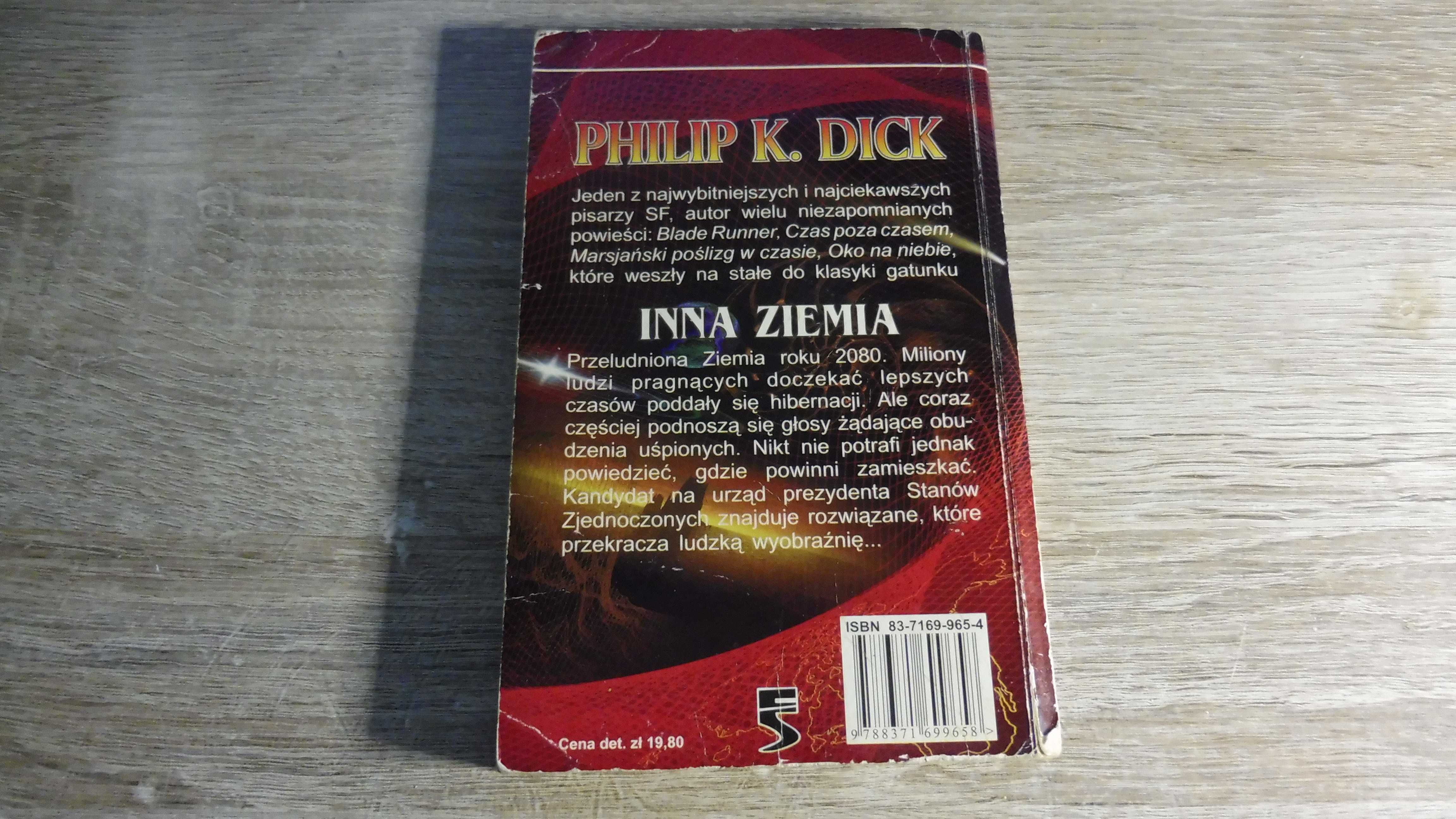 Inna Ziemia - Philip K. Dick - Mistrzowie SF i Fantasy