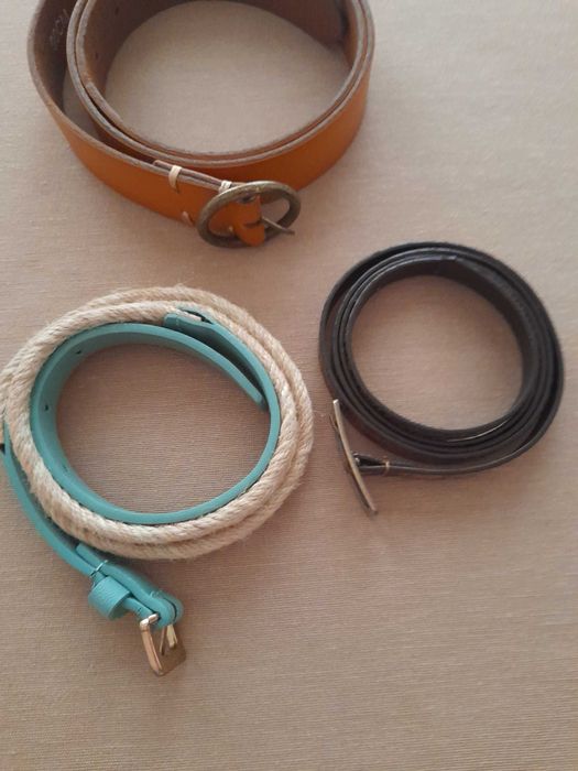 Conjunto três cintos