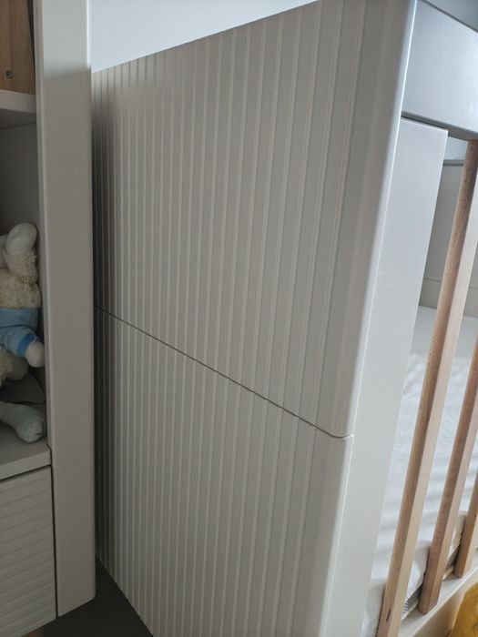 Łóżeczko dziecięce meble Fumio model miloo + materac Rucken stan dobry