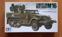 Model Tamiya Halftrack M16 Multiple Gun Motor Carriage + blachy Eduard