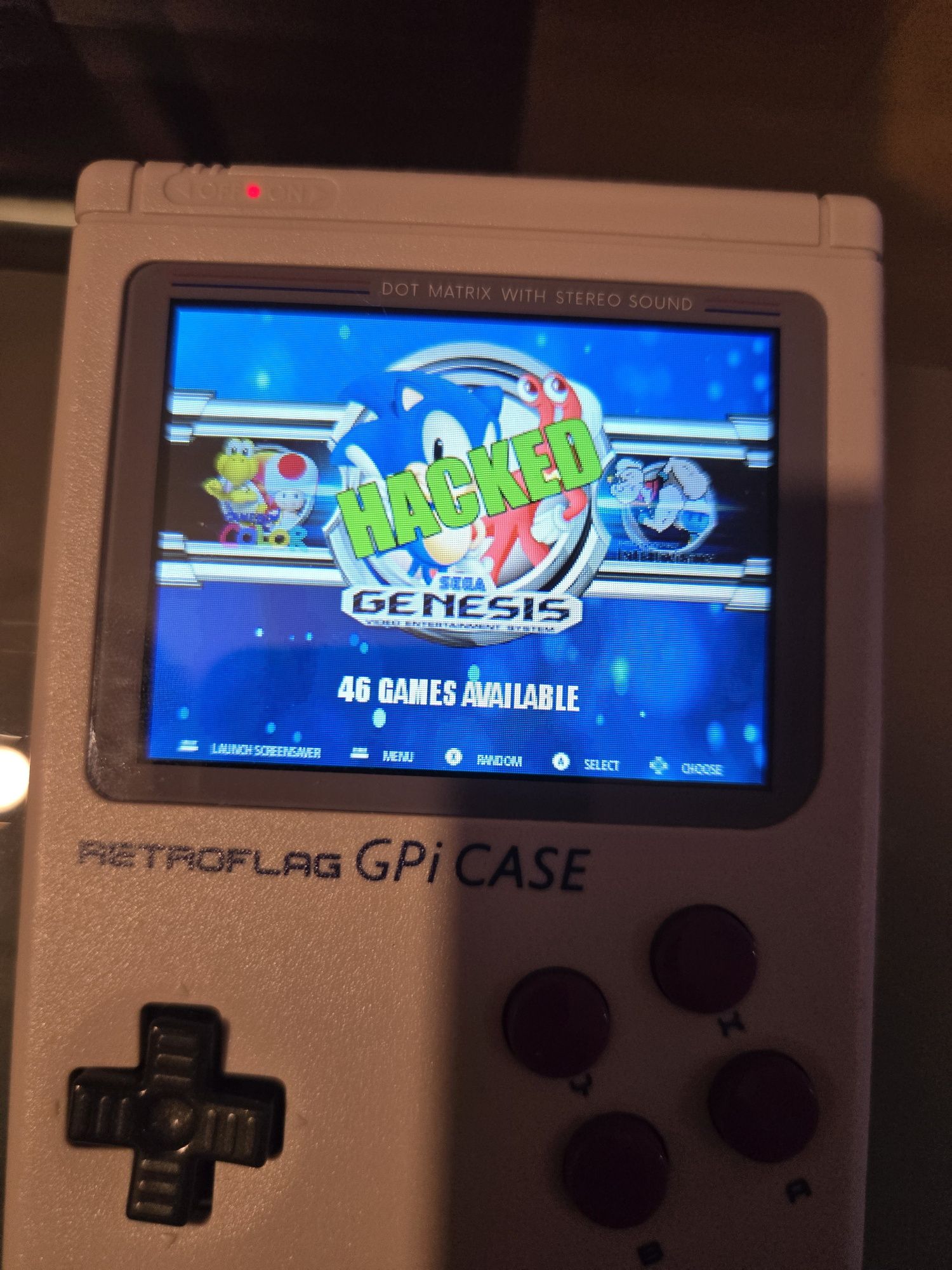 Consola Retroflag GPI CASE. Retro games.