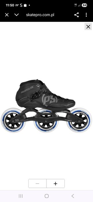 Rolki do jazdy szybkiej Powerslide Rozmiar.43