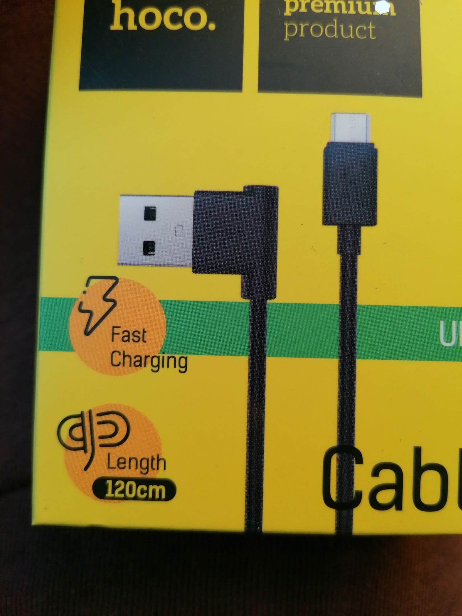 Kabel 1,2 m usb micro fast charger