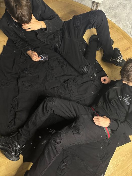 slim fit “deadstock” amiri type ВСЕ САЙЗЫ