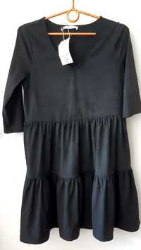 Nowa, czarna sukienka Reserved rozm.M