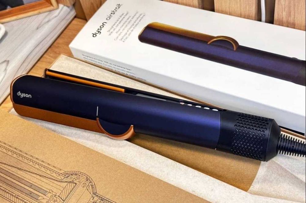 Знижка Випрямляч утюжок Dyson Airstrait HT01 Prussian Blue/Rich Copper
