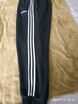 Spodnie dresowe czarne męskie, r 2 XL, adidas, używane.