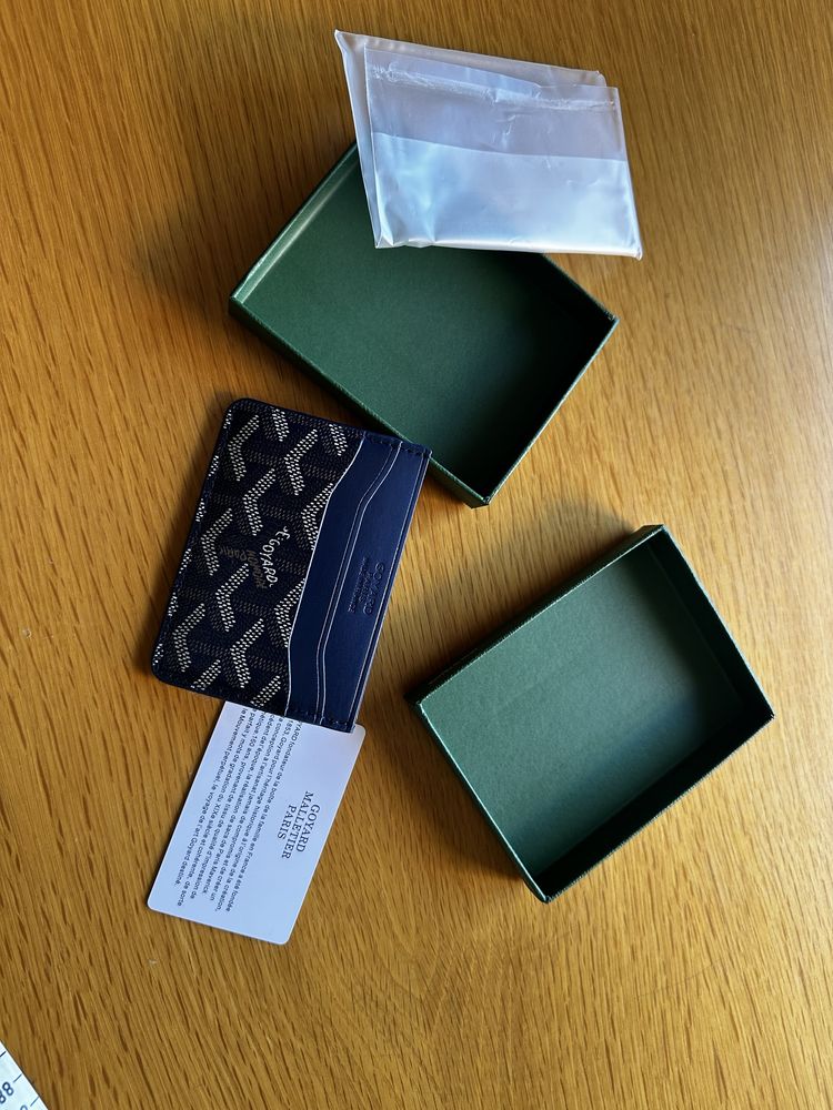 Porta-cartões Goyard (novo, com caixa)