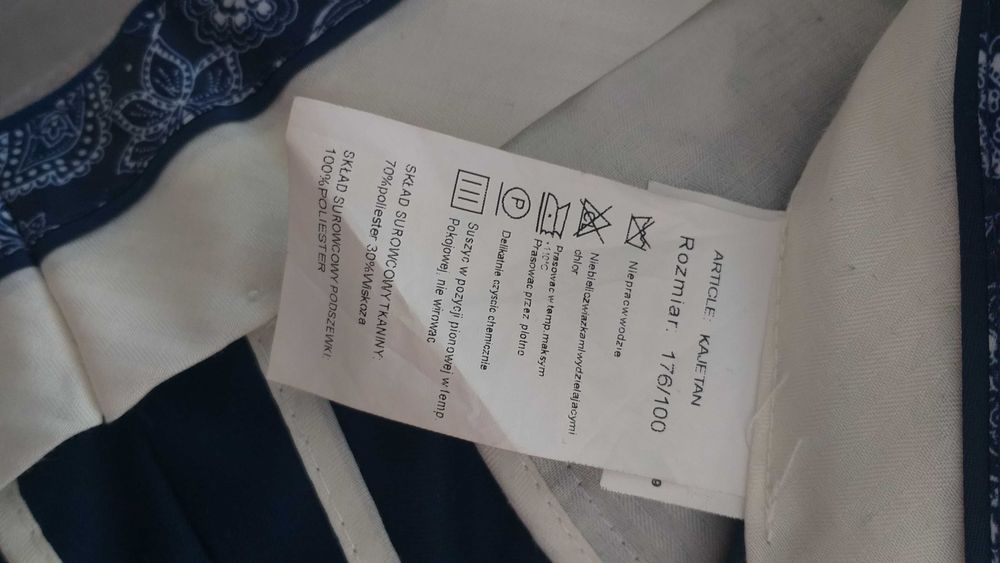 Garnitur męski Pawo