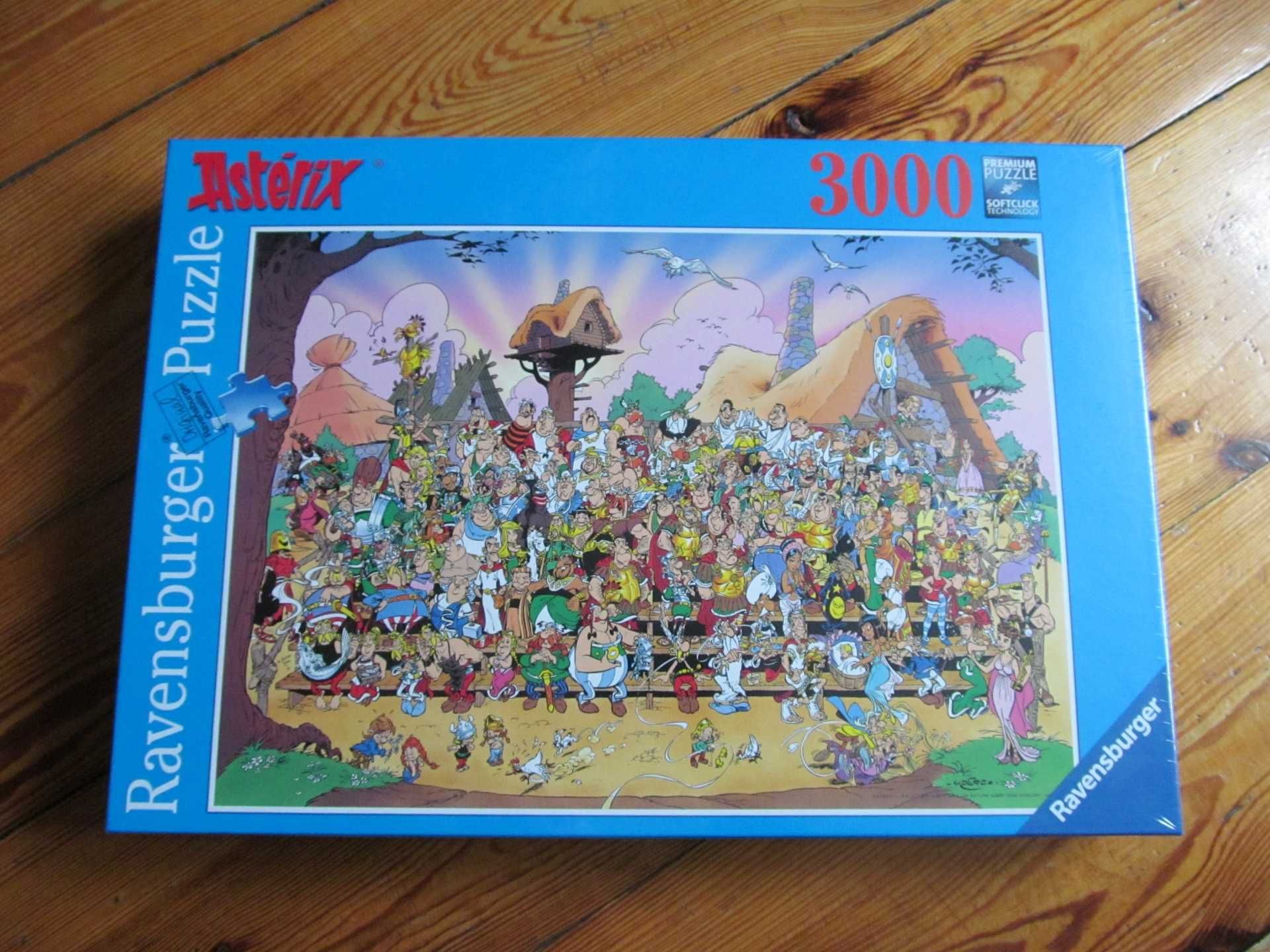 Puzzle Ravensburger 3000 Asterix nowe w folii. Idealne na prezent