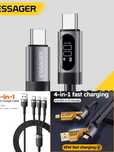 Кабелі USB-C / Type-C / Type-A / 4-в-1 / 3-в-1  100W