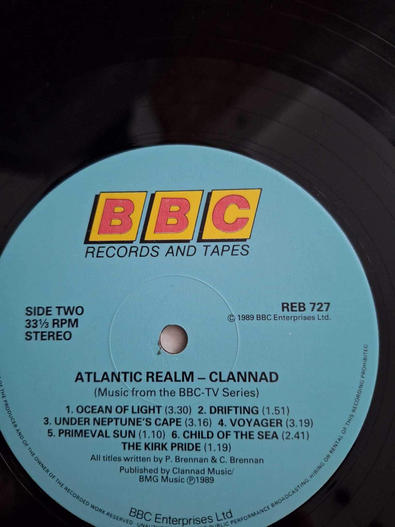 Clannad – Atlantic Realm winyl UK 1989 VG