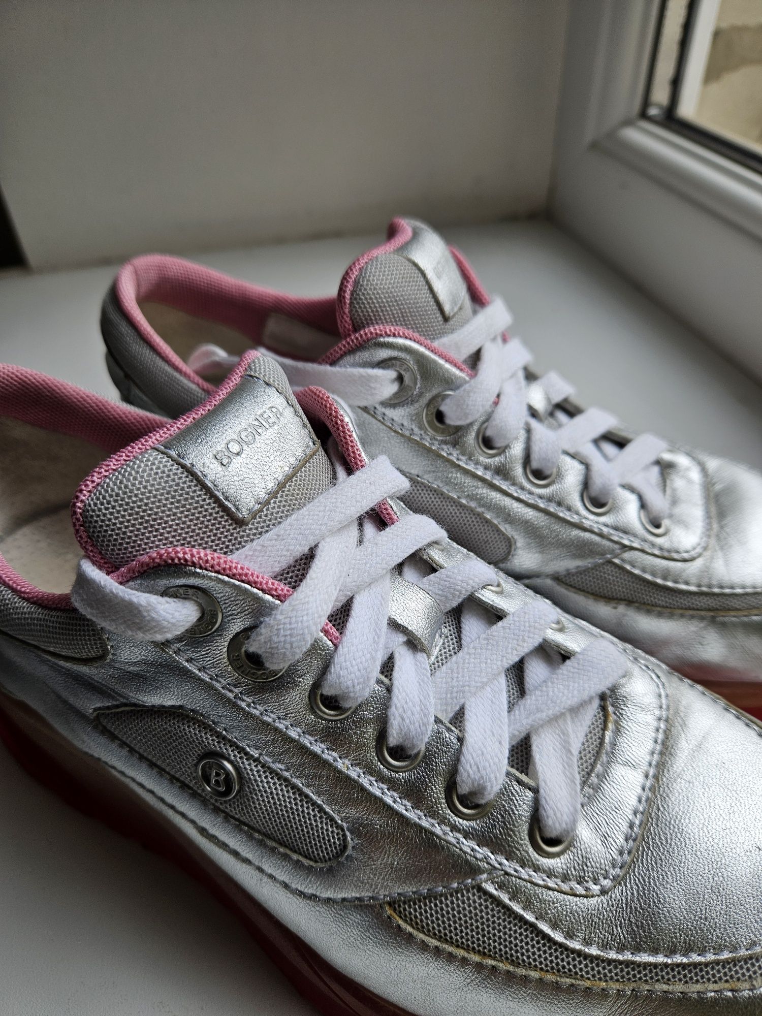 Bogner New York Lady pink кросівки, 37 розмір, 24,5см