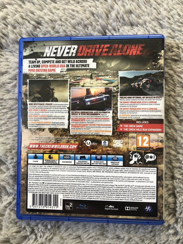 PS4 The Crew WildRun