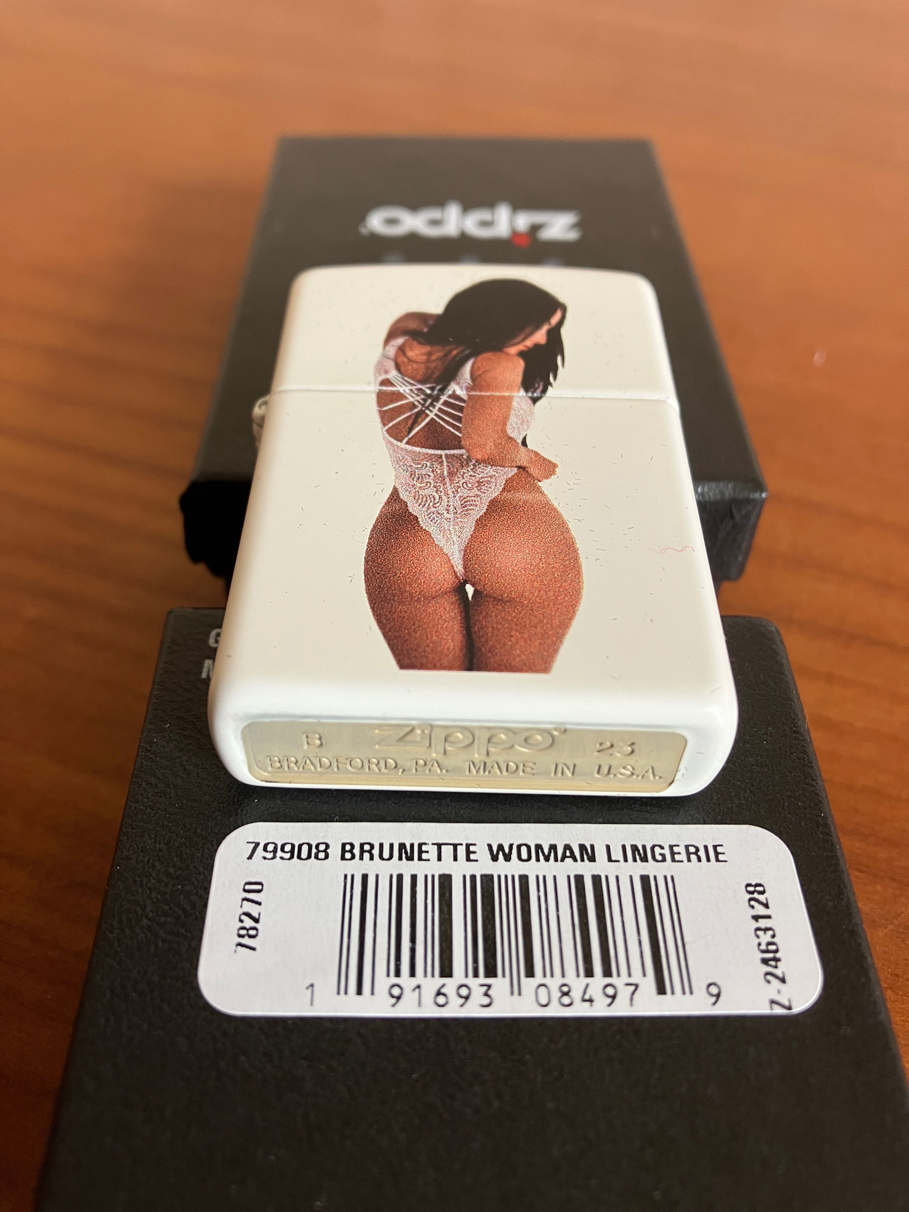 Запальничка Zippo Sexy Brunette lingerie. Girl Collection. Оригінал!