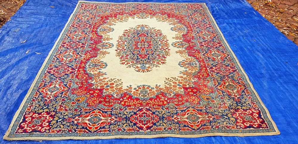 Dywan 200x300 wełna 100/ Dywilan wyprany wysyłka stan idealny W0941