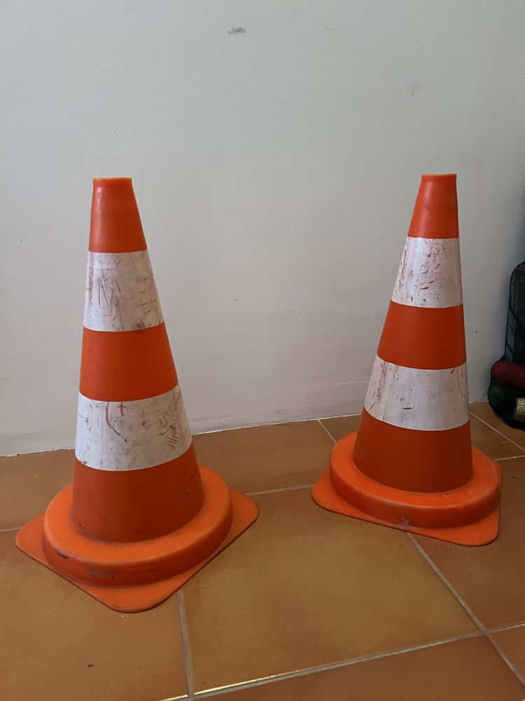 Cones de sinalização 2 unidades