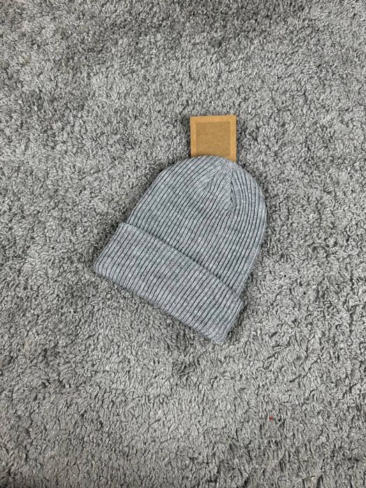 Шапка The North Face чорна/ сіра шапка тнф/ бежева зимня шапка tnf