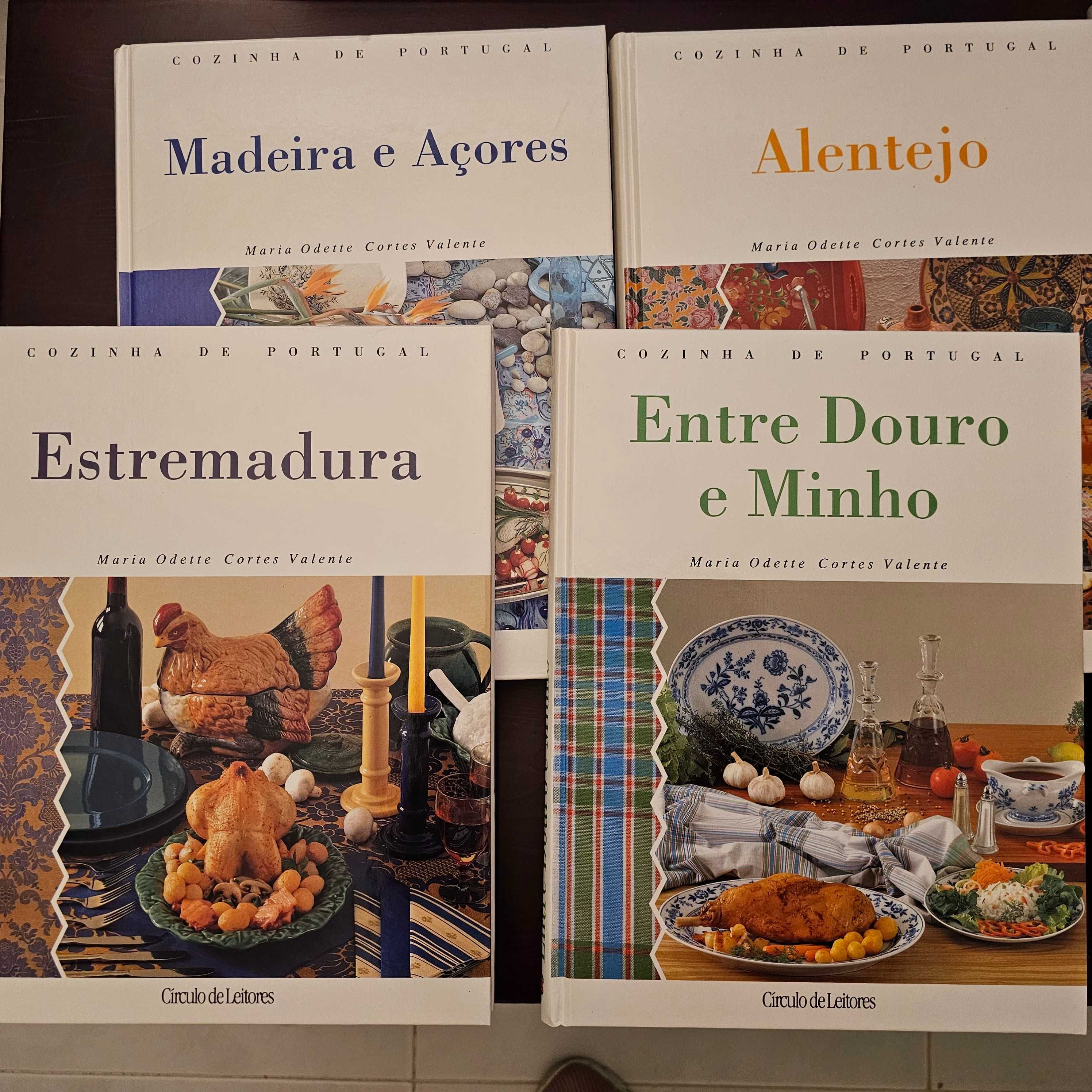 Livros de Culinária - Cozinha de Portugal - 8 Volumes