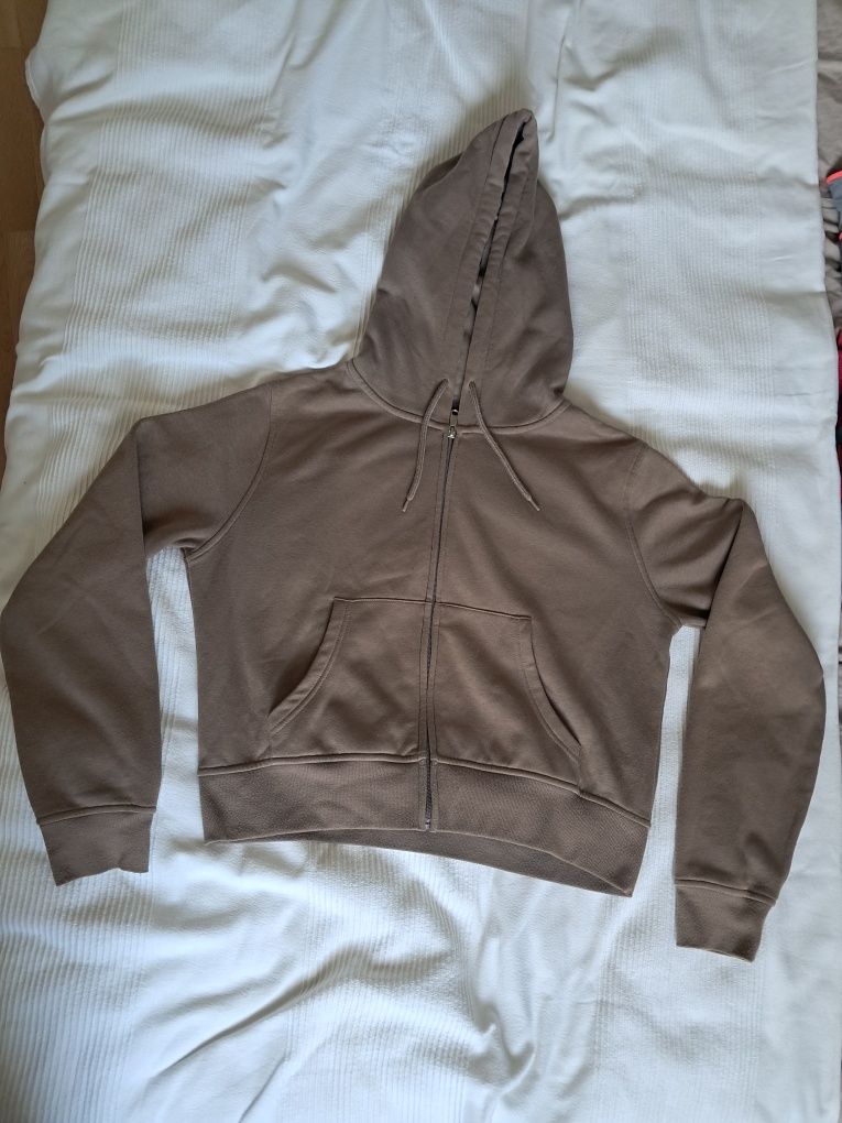 Bluza z kapturem rozpinana