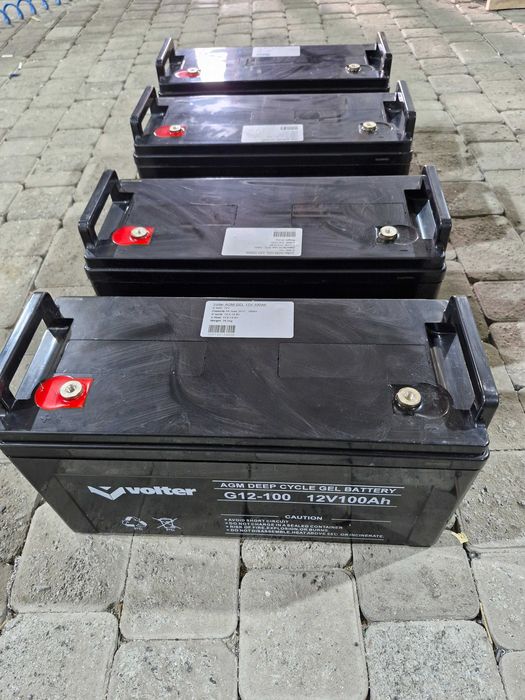 гелевий акумулятор, акб для інвертора 12в 100а, ибп