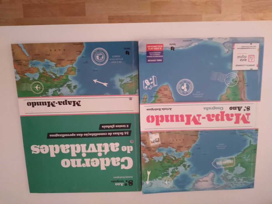 Mapa Mundo - 8° ANO ( Manual+Cad.Atividades)