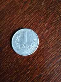 Moneta PRL 1 zł z 1986 roku