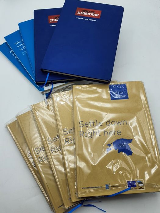 Zeszyty zestaw 5 szt.linia + 5 szt.gładki