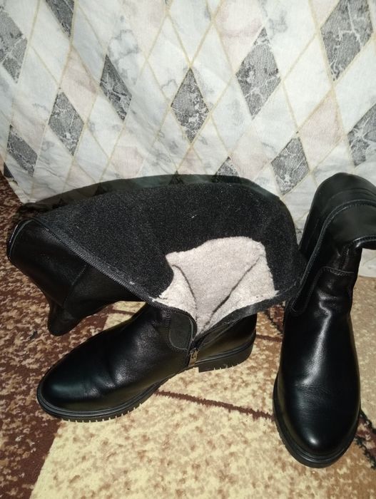 Ботфорди жіночі, зима ,38 розмір